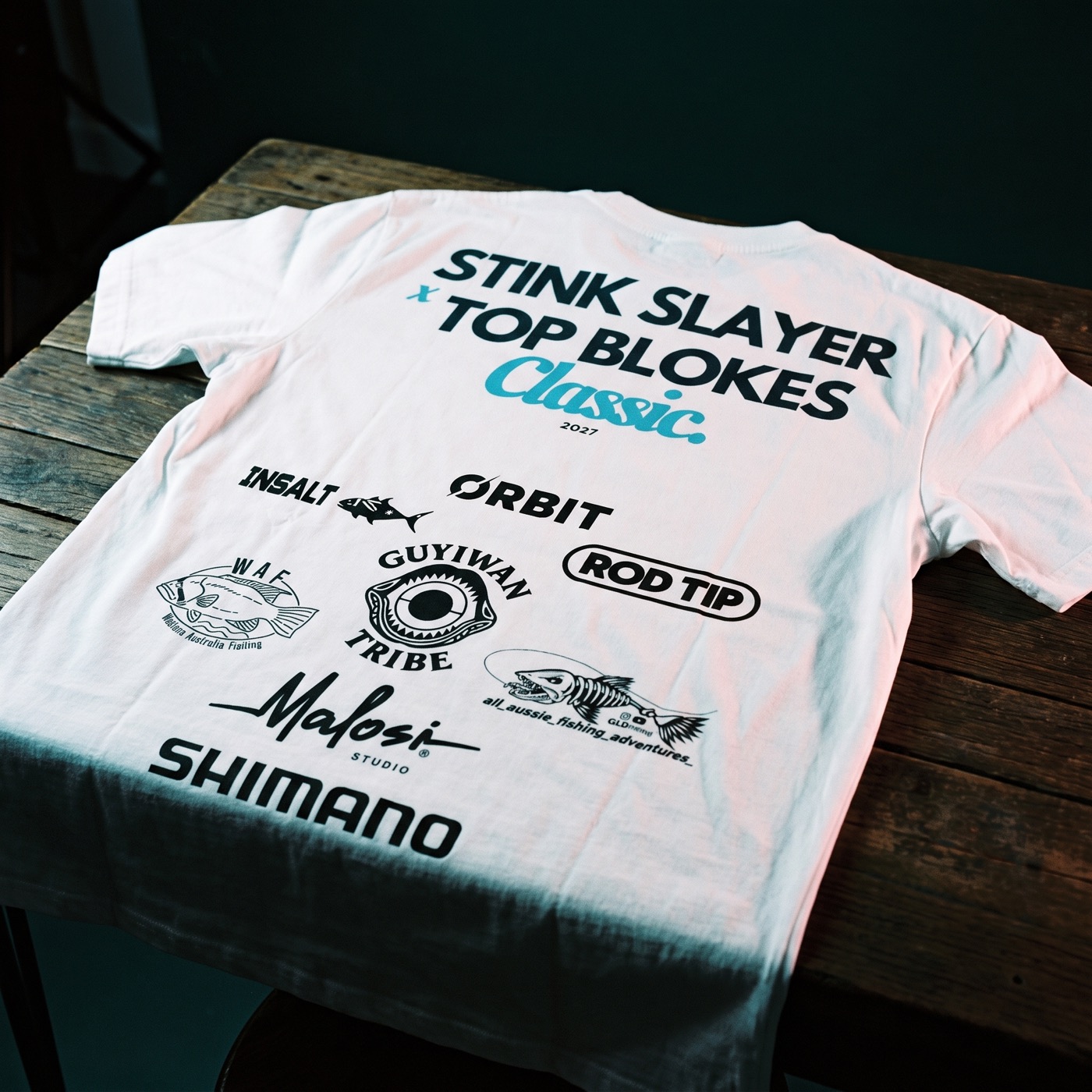 Classic t-shirt, white, back